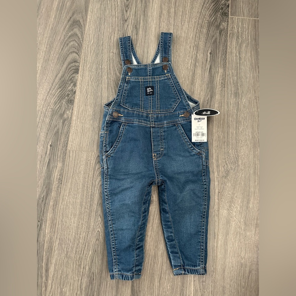 NWT-OshKosh Baby B’gosh Overalls